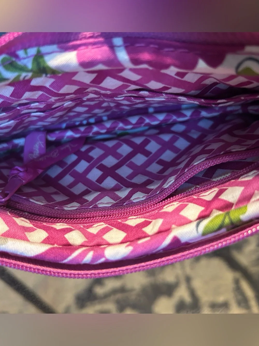 Vera Bradley Pink Floral Quilted wallet